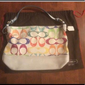 COPY - SCRIBBLE SIGNATURE C SHOULDER TOTE